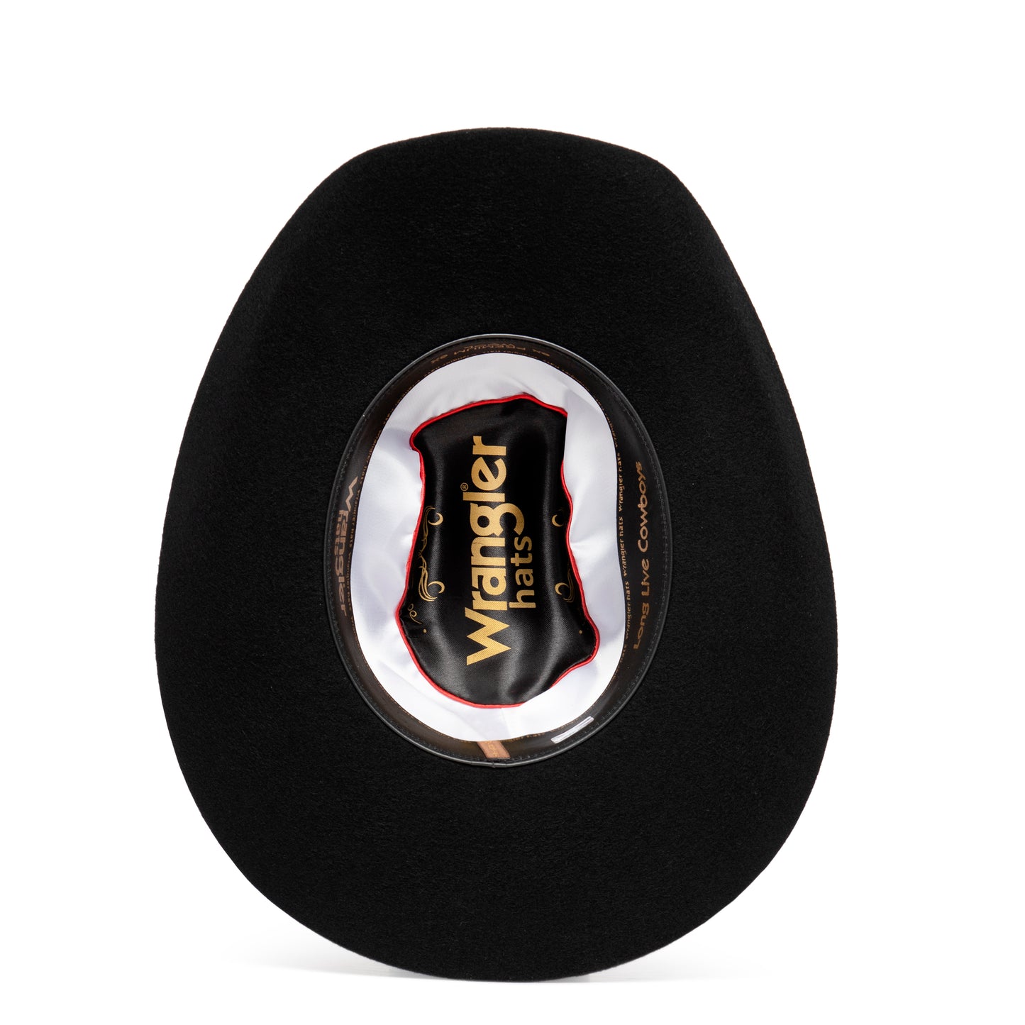 Sombrero Wrangler negro 8X premium wool W11205-11