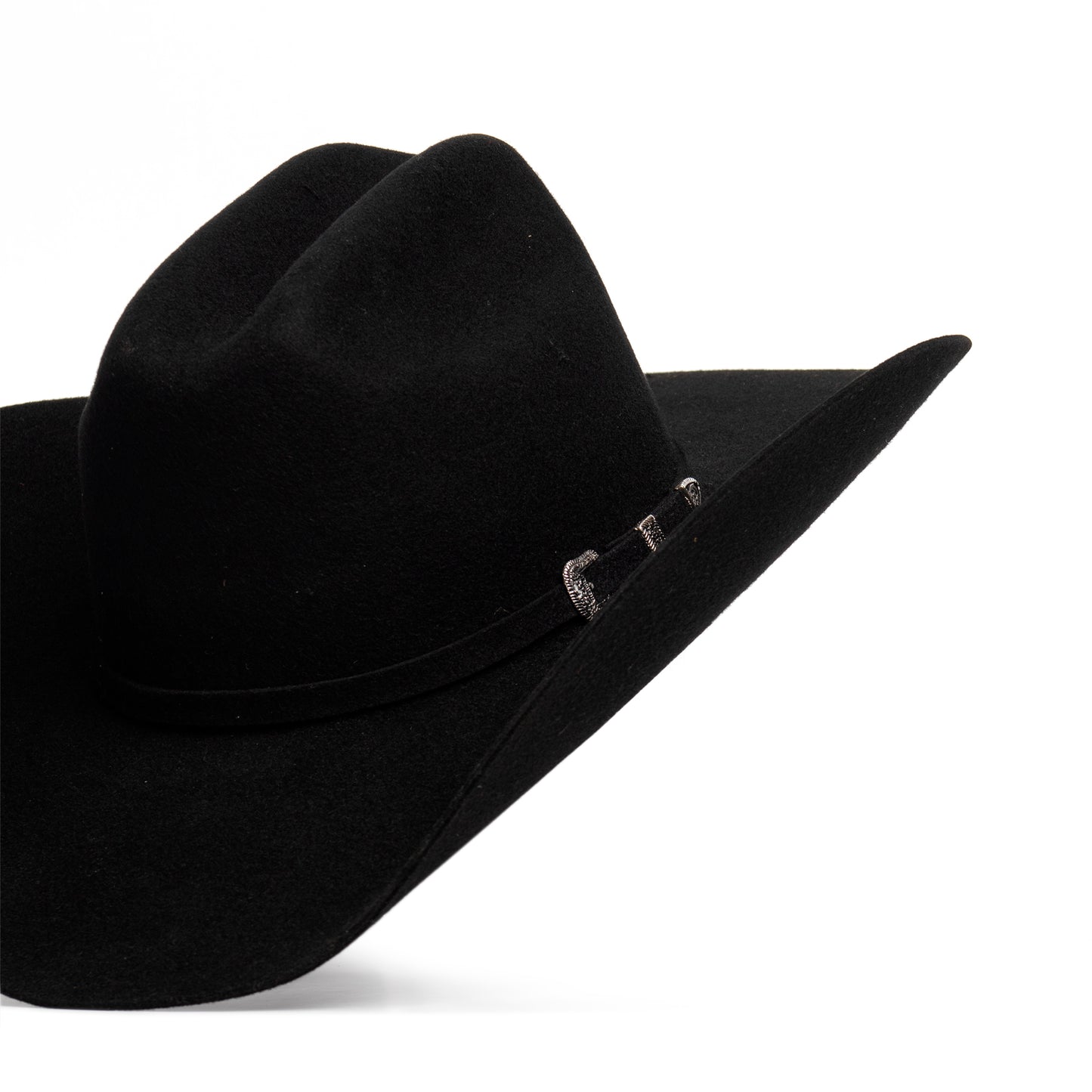 Sombrero Wrangler negro 8X premium wool W11201-10