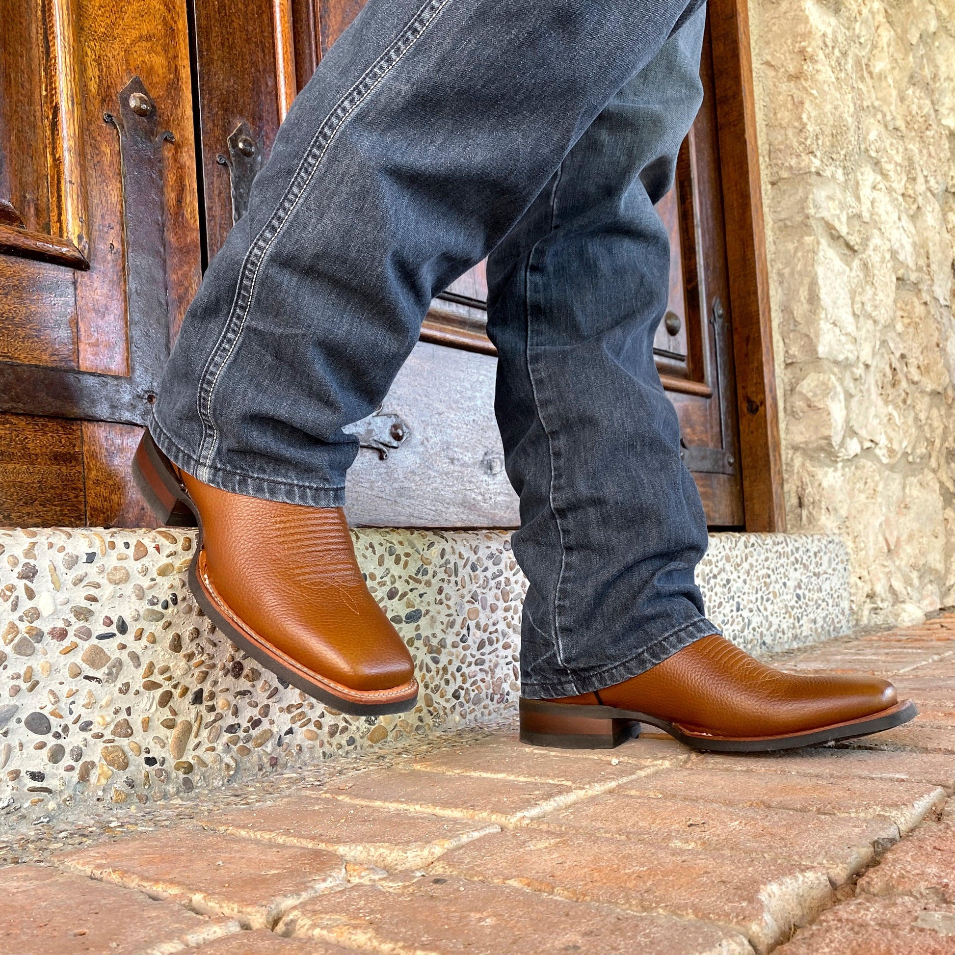 Botas Vaqueras NAVIGATOR HAZEL OAKWOOD - Justin Boots México